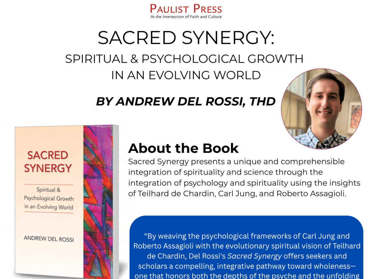 Sacred Synergy is Now Available with Paulist&nbsp;Press!