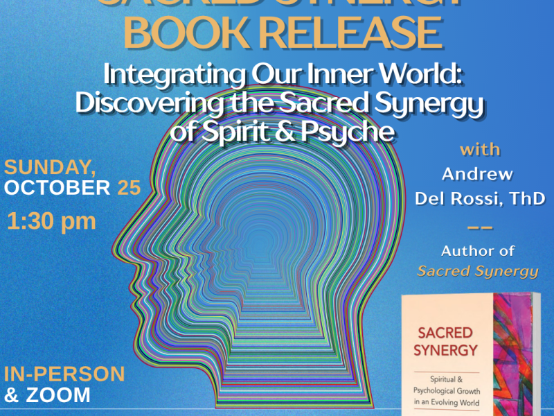 Sacred Synergy BOOK RELEASE – Oct.&nbsp;25